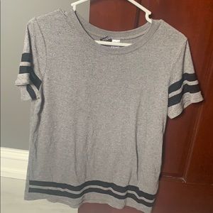 H&M T-shirt Grey and Black